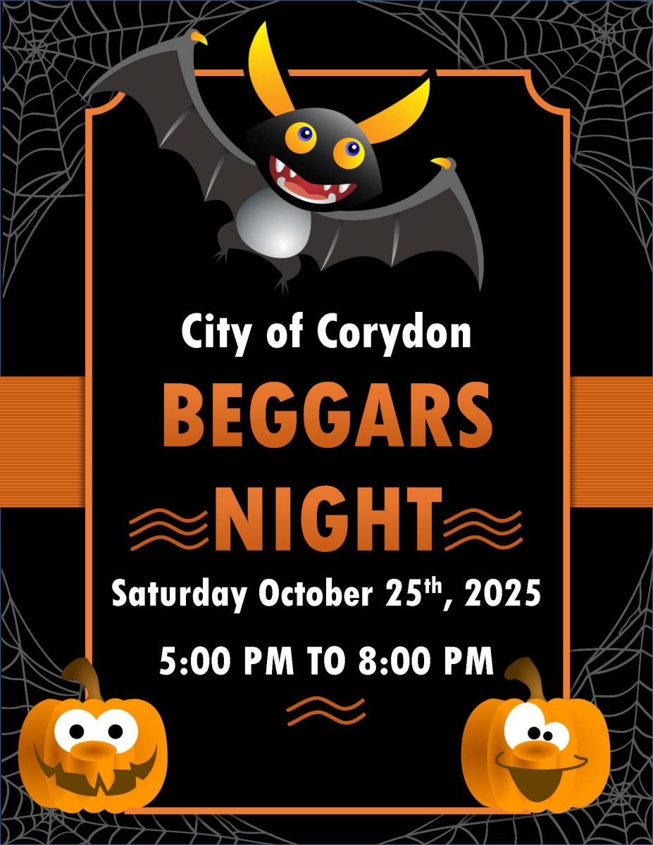 Flyer promoting Beggars Night